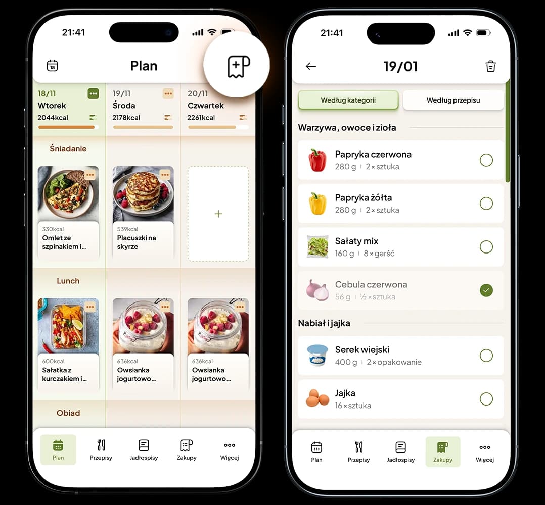 Miej gotową listę zakupów zawsze przy sobie