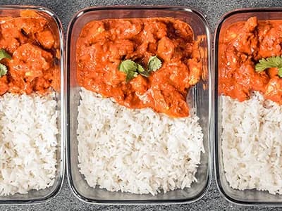 Kurczak Tikka Masala z ryżem - Luncher Policzona Szama