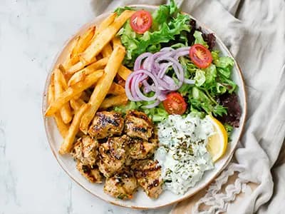 Gyros zestaw - Luncher Policzona Szama